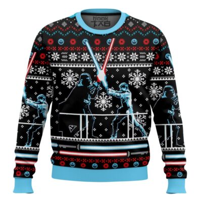 Lightsaber Duel Star Wars Ugly Christmas Sweater