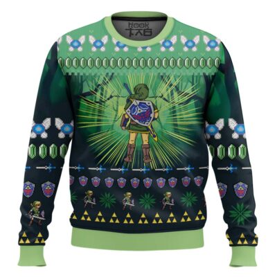Link The Lgend Of Zelda Ugly Christmas Sweater