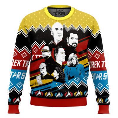 Live Long And Prosper Star Trek Ugly Christmas Sweater