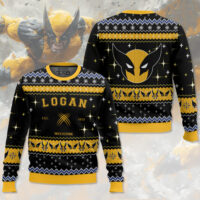 Hooktab Logan Wolverine Ugly Christmas Sweater