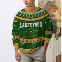 Hooktab Loki Laufeyson Marvel Ugly Christmas Sweater