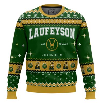 Loki Laufeyson Marvel Ugly Christmas Sweater