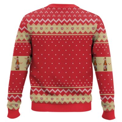 Hooktab Lone Star Beer Ugly Christmas Sweater
