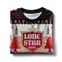 Hooktab Lone Star Brews Ugly Christmas Sweater