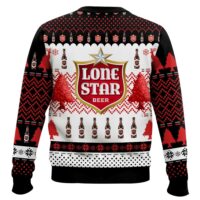 Hooktab Lone Star Brews Ugly Christmas Sweater