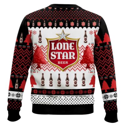 Hooktab Lone Star Brews Ugly Christmas Sweater