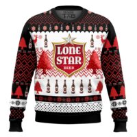 Hooktab Lone Star Brews Ugly Christmas Sweater