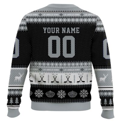 Hooktab Los Angeles Kings – Custom Name And Number Ugly Sweater