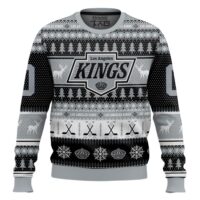 Hooktab Los Angeles Kings - Custom Name And Number Ugly Sweater