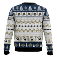Hooktab Love Actually Is All Around Ugly Christmas Sweater