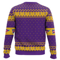 Hooktab LSU Tigers - Custom Name And Number Ugly Christmas Sweater