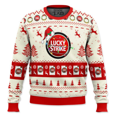 Lucky Strike Ugly Christmas Sweater