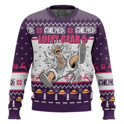 Luffy Gear 5 One Piece Ugly Christmas Sweater
