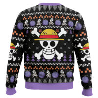 Hooktab Luffy Nika One Piece Ugly Christmas Sweater