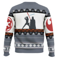 Hooktab Luke vs Vader Star Wars Ugly Christmas Sweater