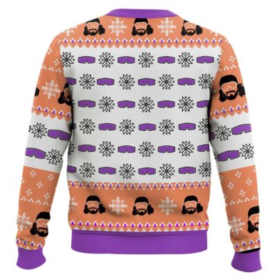 Hooktab Macho Man Expect The Unexpected WWE Ugly Christmas Sweater