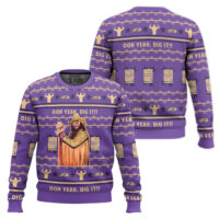 Hooktab Macho Man Oh Yeah Dig It WWE Ugly Christmas Sweater