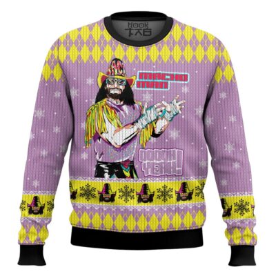 Macho Man Oh Yeah WWE Ugly Christmas Sweater