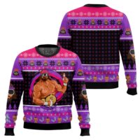 Hooktab Macho Man Randy Savage WWE Ugly Christmas Sweater