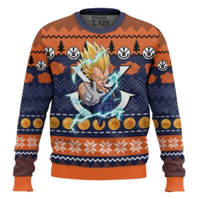 Majin Vegeta Dragon Ball Ugly Christmas Sweater