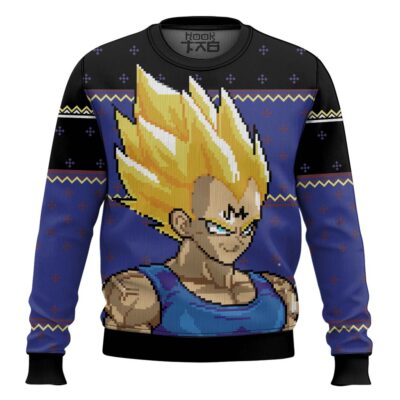 Majin Vegeta Dragon Ball Z Ugly Christmas Sweater