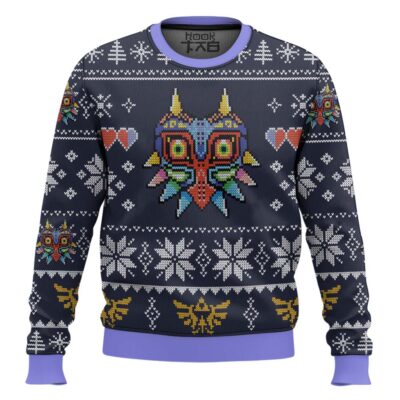 Majora's Mask Zelda Ugly Christmas Sweater