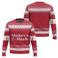 Hooktab Maker's Mark Ugly Christmas Sweater
