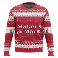 Hooktab Maker's Mark Ugly Christmas Sweater