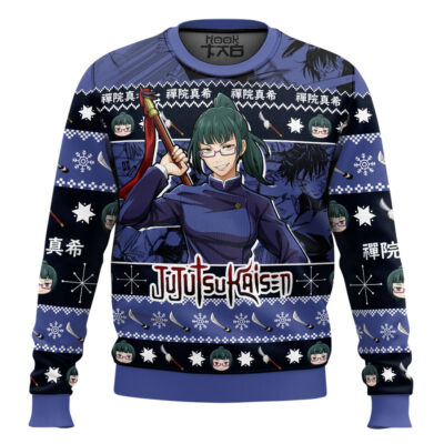 Maki Zenin Jujutsu Kaisen Ugly Sweater