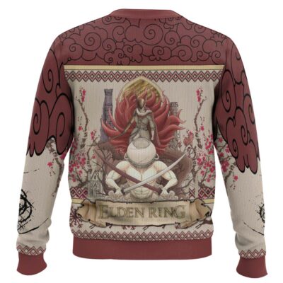 Hooktab Malenia Blade Of Maquella Elden Ring Ugly Christmas Sweater