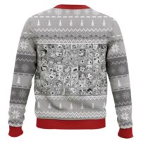 Hooktab Manga Girl Waifu Ahegao Ugly Christmas Sweater