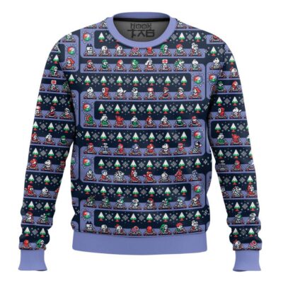 Mario Kart Grand Prix Ugly Christmas Sweater