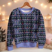 Hooktab Mario Kart Grand Prix Ugly Christmas Sweater