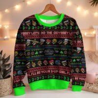 Hooktab Mario Let's Do The Odyssey, Ugly Christmas Sweater