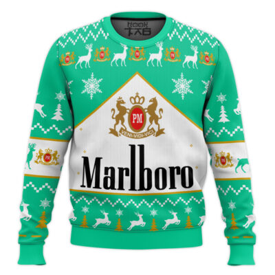 Marlboro Menthol Ugly Christmas Sweater