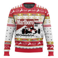 Hooktab Marlboro Monaco 1988 Ugly Christmas Sweater