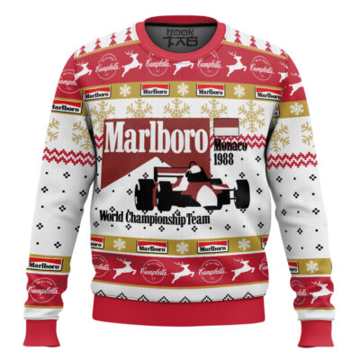 Marlboro Monaco 1988 Ugly Christmas Sweater