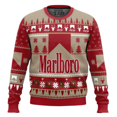 Marlboro Racing Ugly Christmas Sweater