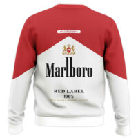 Hooktab Marlboro Red Label 100's Ugly Christmas Sweater