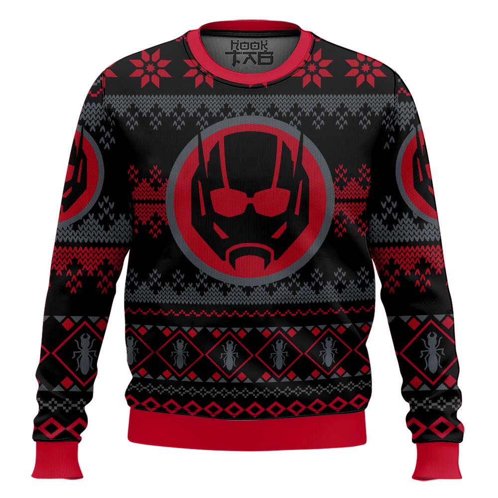 Hooktab Marvel Ant-man Ugly Christmas Sweater Hooktab Marvel Ant-man Ugly Christmas Sweater
