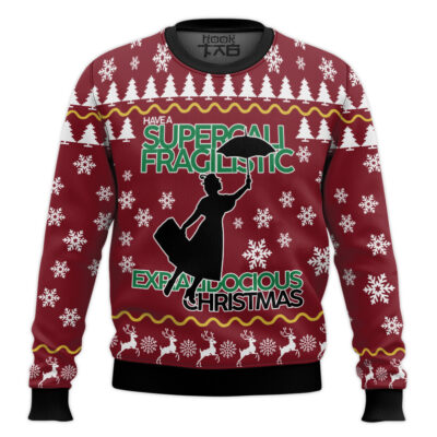 Mary Poppins Ugly Christmas Sweater