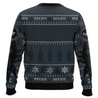 Hooktab Mass Effect N7 Ugly Christmas Sweater