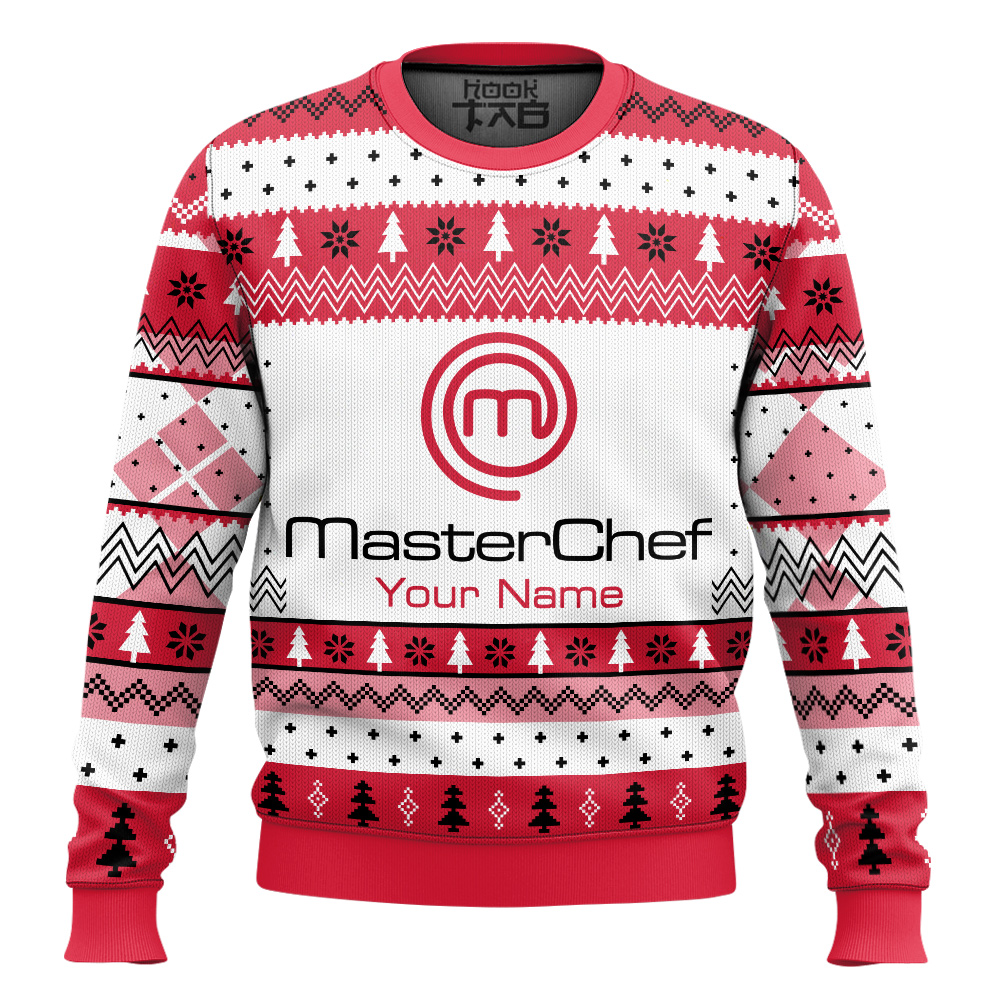 Hooktab MasterChef Ugly Christmas Sweater Hooktab MasterChef Ugly Christmas Sweater