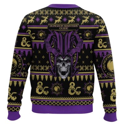 Hooktab Master’s Guide Dungeons & Dragons Ugly Christmas Sweater
