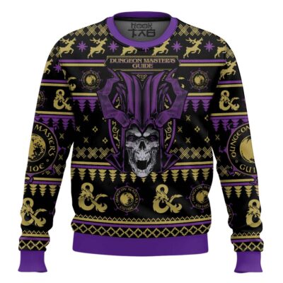 Master's Guide Dungeons & Dragons Ugly Christmas Sweater