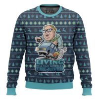 Hooktab Matt Foley Living In A Van Down By The River Saturday Night Live Ugly Christmas Sweater