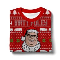 Hooktab Matt Foley Saturday Night Live Chris Farley Ugly Christmas Sweater