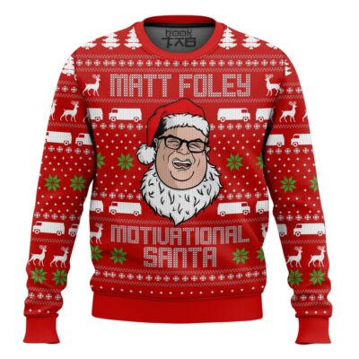 Matt Foley Saturday Night Live Chris Farley Ugly Christmas Sweater