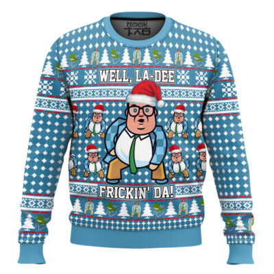 Matt Foley Well, La Dee Frickin-Da Saturday Night Live Ugly Christmas Sweater