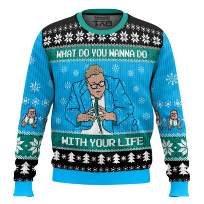 Matt Foley What Do You Wanna Do With Your Life Saturday Night Live Ugly Christmas Sweater